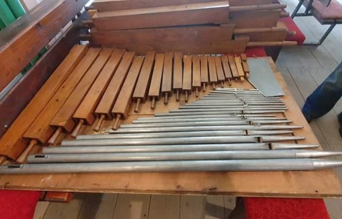 Folytatódott az orgona felújítása