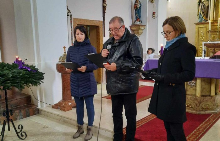 Adventi második gyertyagyújtás - Vitnyéd 