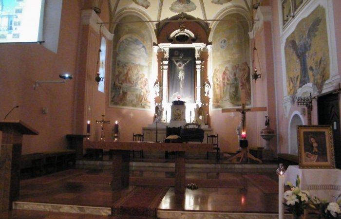 Keresztútjárás az alsó tagozatos gyermekekkel 2020-03-13.