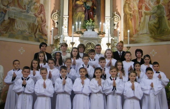 Térségi Általános Iskola (Pátzay és Széchenyi) 3. osztályosainak elsőáldozása