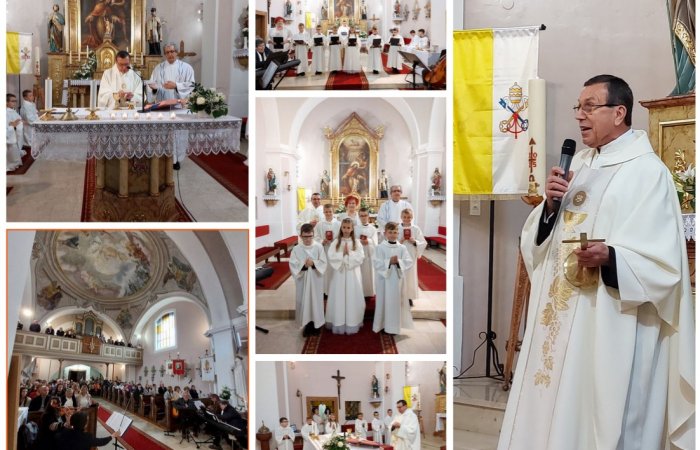 Elsőáldozás a vitnyédi templomban