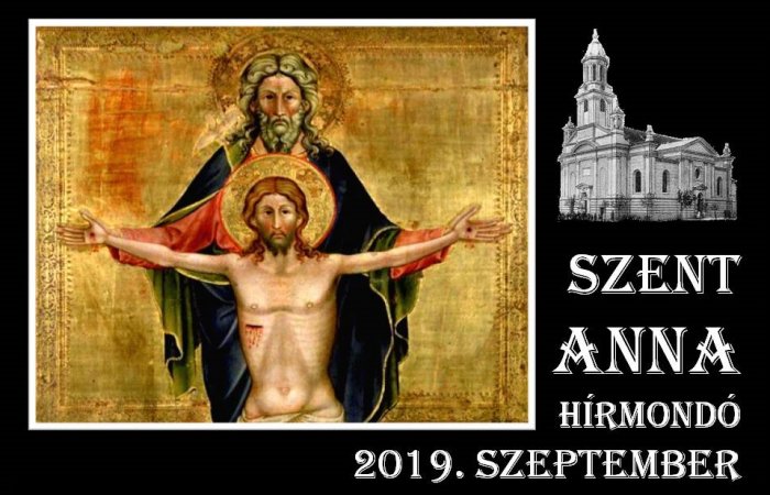 SZENT ANNA HÍRMONDÓ 2019. SZEPTEMBER