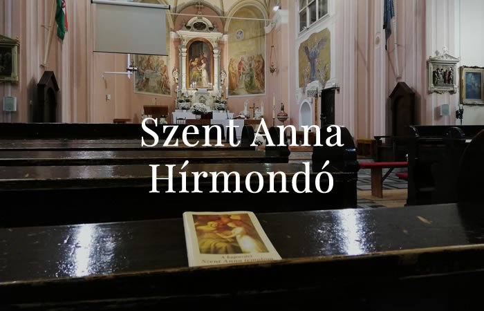 SZENT ANNA HÍRMONDÓ - 2019. JANUÁR