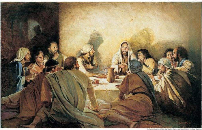 Nagycsütörtök - Esti mise az utolsó vacsora emlékére és Lamentáció