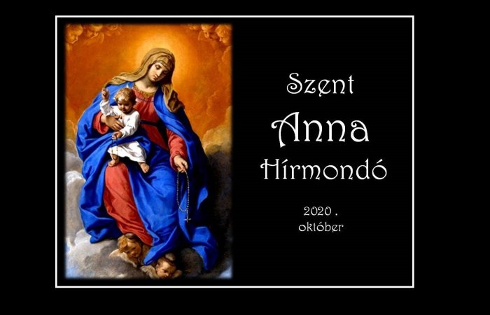 Szent Anna Hírmondó - 2020. október