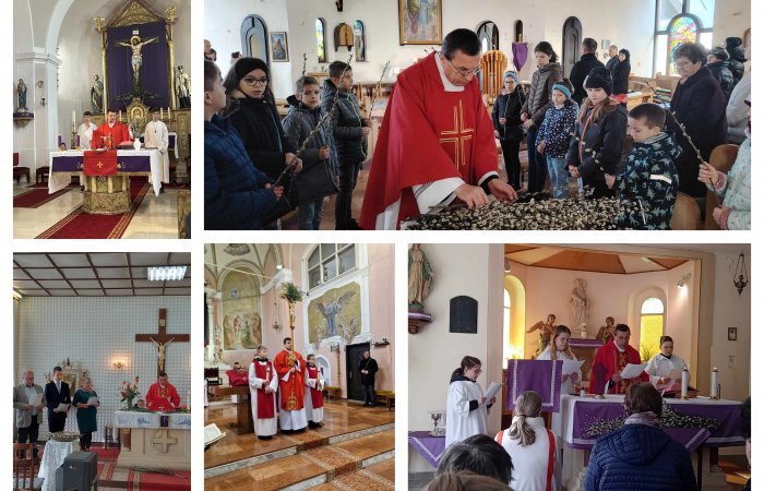 Virágvasárnap templomainkban - 2024