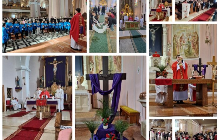 Virágvasárnap ünnepe templomainkban